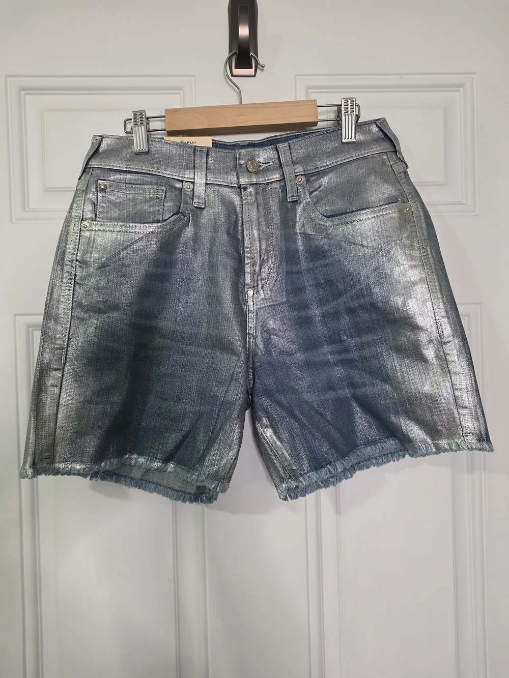 Ariat Metallic Silver Women's Shorts